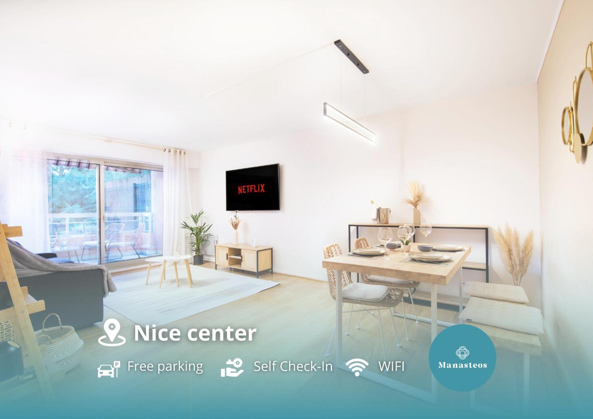 Appartement Renove - Terrasse - Parking - Bm Nice Exterior foto